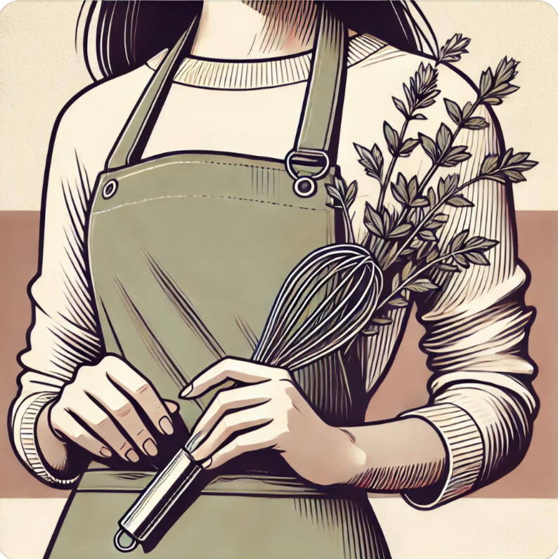 Kitchen Witch Graphic